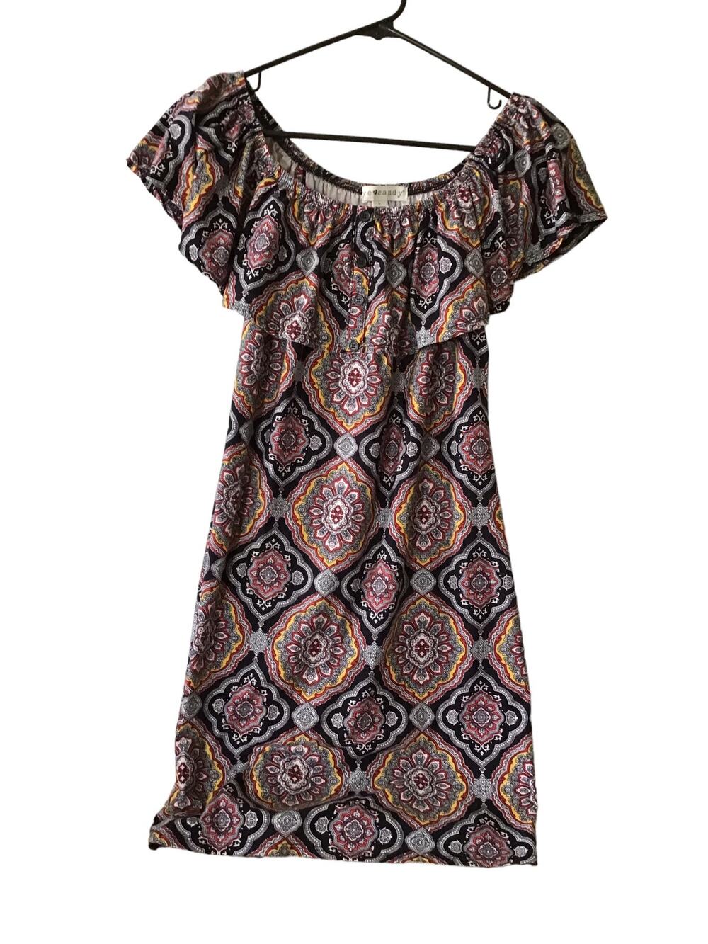 Eye Candy Off Shoulder Women’s Dress Size L